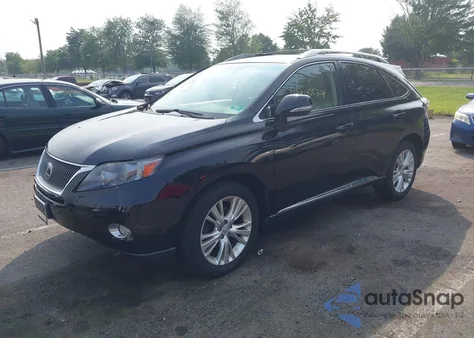 2010 Lexus Rx 450H 450 from USA, damaged, VIN JTJBC1BA9A2024604